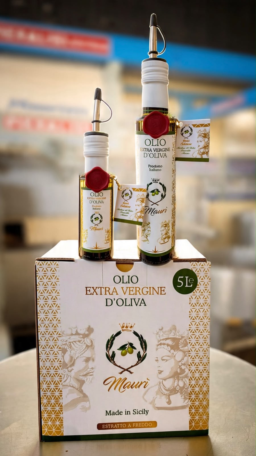 *PROMO* "Maurì" - Olio Extra Vergine D’Oliva – 1 Bag In Box Da 5 LT + Omaggio | 2026 / 2027