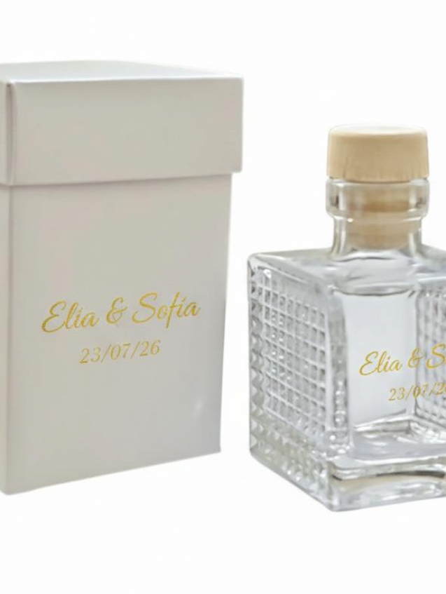 Bottiglia Cubo 100ml , Serigrafia