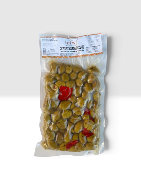 Olive Verdi Nocellara Etnea Condite Siciliane